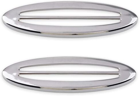 Chrome Rear Side Marker Louvers Fits for 1997-2004 Corvette in Kuwait