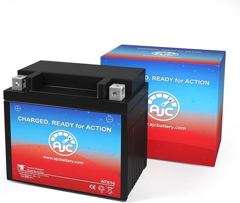 AJC Battery Compatible with Harley-Davidson V-Rod VRSCA 1130CC Motorcycle Battery (2002-2007) in Saudi Arabia