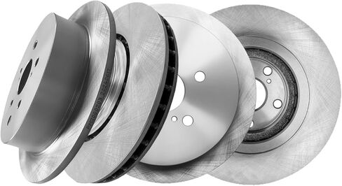 PM Auto Set of 4 Front 328mm-Rear 309mm Disc Brake Rotors Replacement For 2011-2020 Toyota Sienna, Automotive Replacement Brake Rotors in Saudi Arabia