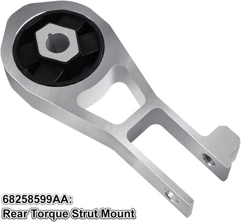 JDMON Rear Engine Motor Mount Replacement for Fiat 500X Jeep Renegade 2.4L 2015 2016 2017 2018 (Auto Trans) Compatible with 68258599AA in Saudi Arabia