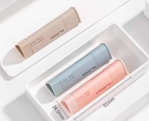 6 Pack - Aesthetic Glue Stick, All Purpose White Glue Sticks, Washable Glue Sticks Bulk - Perfect for School Student Crafts and Office Supplies in Kuwait