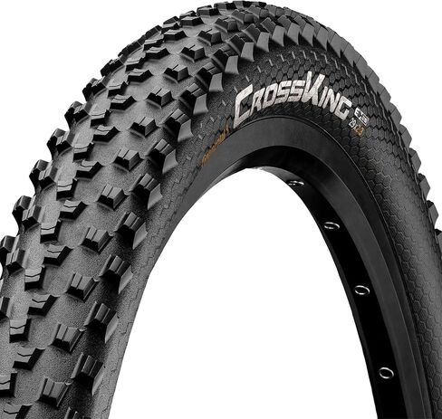 Continental Cross King Tire - 29 x 2.20, Tubeless, Folding, Black/Bernstein, BlackChili, Protection, E25 in Kuwait