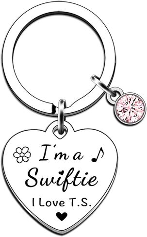 Keychain Fans Gifts keyring for Fans Women Girls I’m a Swiftie I Love T.S. Keepsake Present in Saudi Arabia