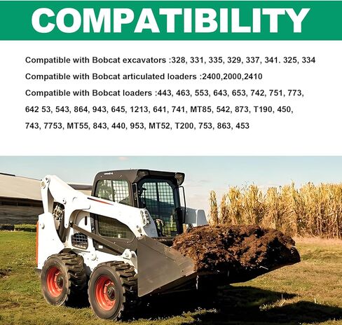Fuel Tank Pickup Screen Kit, Compatible with Bobcat Loaders Articulated Excavators 250, 335, 337, 641, 642, 643, 751, 753, 763, 645, 653, 741, 742, 743, 2000, 2400, 2410 etc, Replace #6650239 in Saudi Arabia