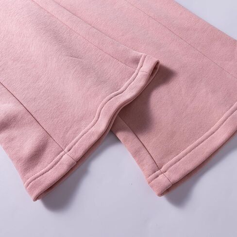 Womens Fleece Wide Leg Pants, Fleece Lined Drawstring Sweatpants for Casual Wear and Travel in Saudi Arabia