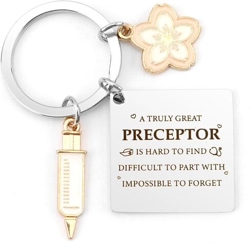 Best Nurse Preceptor Gifts Thank You Appreciation Nursing Preceptor Gifts Nurses Week Keychain Key Chain Ring Keyring Valentines Day Gift Mothers Day Christmas Gift Stocking Stuffers Birthday Presents in Kuwait