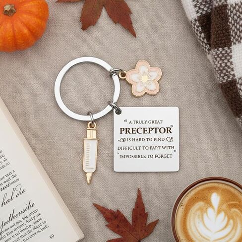 Best Nurse Preceptor Gifts Thank You Appreciation Nursing Preceptor Gifts Nurses Week Keychain Key Chain Ring Keyring Valentines Day Gift Mothers Day Christmas Gift Stocking Stuffers Birthday Presents in Kuwait