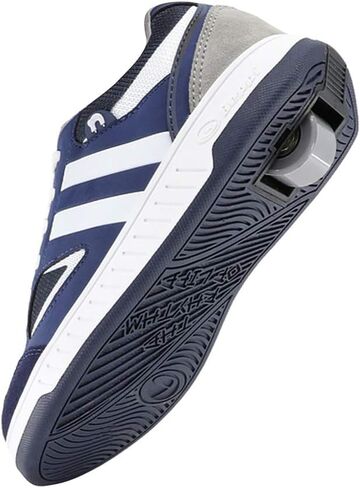 Beppi Roller Sneakers for Girls & Boys –Skate Shoes with Wheels Navy Blue, Size 4 in Saudi Arabia