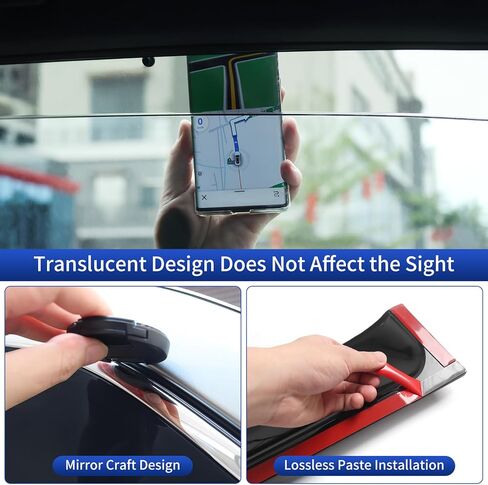 Car Window Visor Suitable for 2024-2026 Lexus Lx600 and Lx500d and Lx700h, Thickened Acrylic Shelter from Rain, Rainproof Ventilation Exterior Modification Accessories in Kuwait