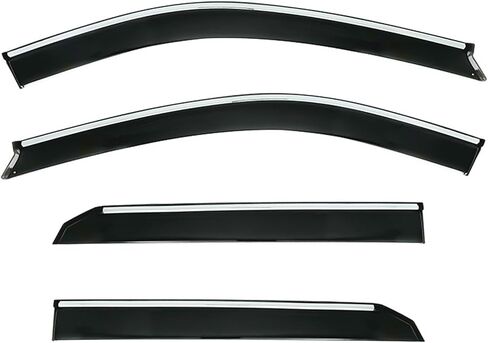 Window Visors Rain Guards for Bestune T77 MK1 2018-2025, Window Wind Deflector Rain Guard Shield Cover Vent Visor Deflectors Accessories in Saudi Arabia