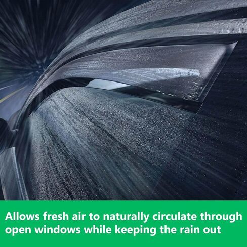 Window Deflector Fit for Scion Tc Coupe 2011-2015 2 Door Window Visor Tape on in Saudi Arabia