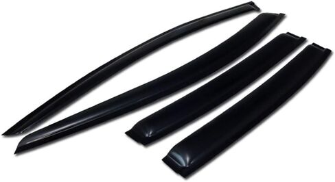 7422439777729 Compatible with 2008 2009-2012 Chevy Malibu Smoke Window Visors Deflector 4 Pieces in Saudi Arabia