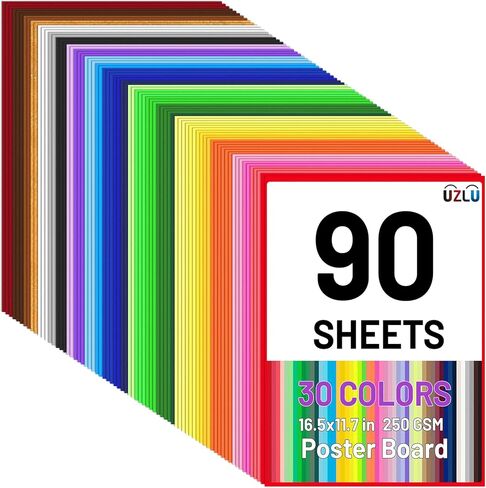 Colored Cardstock Paper Bulk 300 sheets 8.5 x 11", 30 Assorted Colors Construction Paper,120 GSM Card Stock Printer Paper for Scrapbooking, Certificates, Invitations, Card Making, DIY Crafts in Saudi Arabia