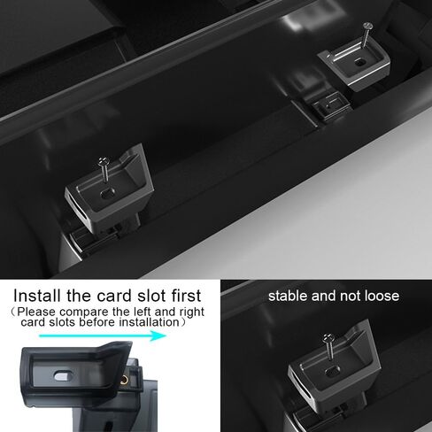 for Tesla Cybertruck Under Screen Storage Center Console Organizer Box with Anti-Slip Silicone Lining for Cybertruck Accessories 2025 2024 in Kuwait