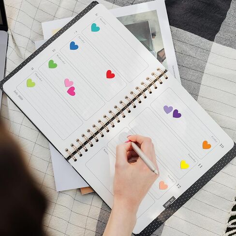 YSHIHE Heart Stickers, 4050 Pieces, 1/2 Inch Mini Colorful Stickers for Kids, Party Favors, Decorating in Kuwait