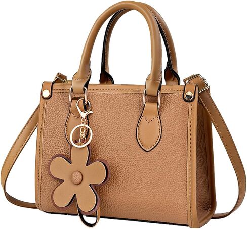 حقائب كروس صغيرة للنساء حقائب كتف جلدية صغيرة مع حزام قابل للتعديل 8.3 بوصة طول × 3.9 بوصة عرض × 7.1 بوصة ارتفاع in Kuwait