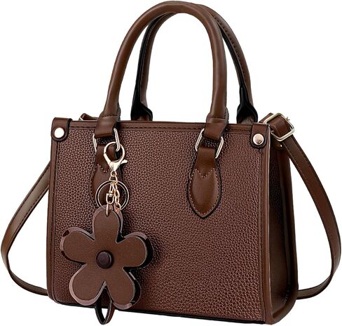 Small Crossbody Bags for Women Mini Leather Shoulder Purses Tote Handbags with Adjustable Strap 8.3"Lx3.9"Wx7.1"H in Saudi Arabia