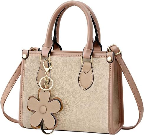 Small Crossbody Bags for Women Mini Leather Shoulder Purses Tote Handbags with Adjustable Strap 8.3"Lx3.9"Wx7.1"H in Saudi Arabia