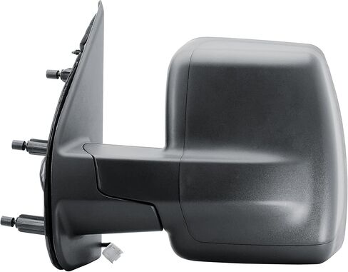 Driver Left Side Door Mirror Power and Heated Glass Textured Back Cover Manual Folding for Nissan NV1500 NV2500 NV3500 from 2012 to 2021 in Saudi Arabia