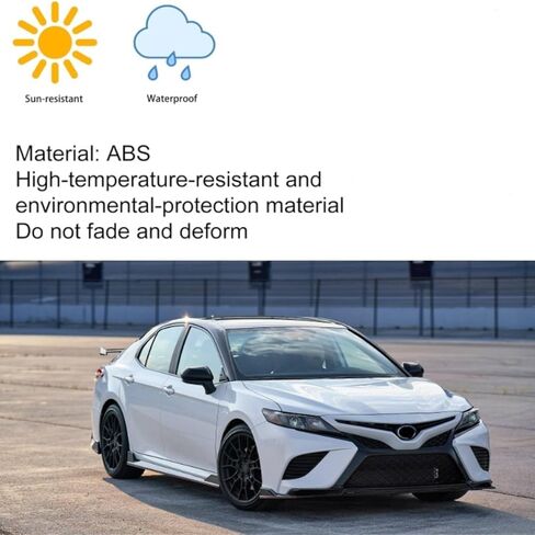 Reanna متوافق مع غطاء مرآة الرؤية الخلفية الجانبية Toyota Camry 2026 2025 2024 2023 2021 2020 2019 2018 ملحقات مرآة الرؤية الخلفية للسيارات (نوع ألياف الكربون) in Saudi Arabia