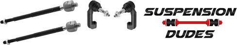 طقم نهاية قضيب ربط خارجي من Suspension Dudes PAIR يناسب Micra 2015-2019، Versa 2012-2019، Versa Note 2014-2019، مارس 2012-2023، V-drive 2020-2024، ES801200 ES801201 in Saudi Arabia