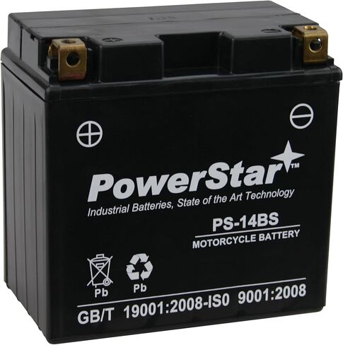 استبدال بطارية PowerStar 14-BS لهوندا 300cc TRX FW FourTrax 300 4x4 (1988-2000) in Saudi Arabia