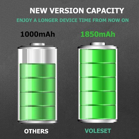 بطارية لـ TLi017D1، (الإصدار الجديد 2025) بطارية بديلة 1850 مللي أمبير في الساعة لـ TCL Flip Pro VZW-TCL-4056W موديل TLi017D1 / TLi017C1 in Kuwait