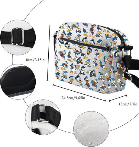 Funny Duck Crossbody Bag Oh Pho-oey crossbody Bag Duck Lover Gift (Oh Pho-oey HCB) in Saudi Arabia