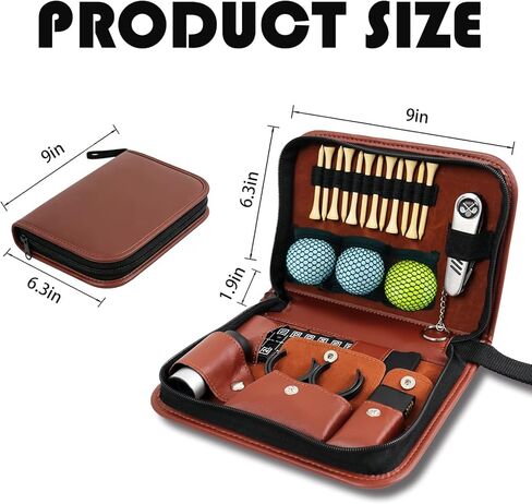 SirChic Golf Gifts for Men and Women Golf Accessory Set (Including rangefinder, Golf Multi-Function Clubs, Golf Balls, Golf Brushes, scorekeeper, Golf shafts, Golf Clips and Gift Boxes) in Saudi Arabia