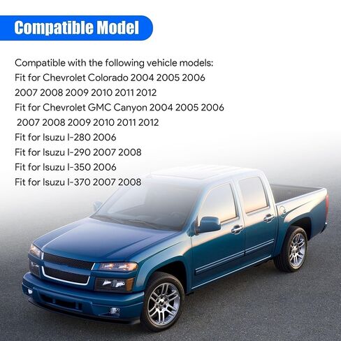 4 Pin Flat Trailer Wiring Harness Fit for Chevrolet Chevy Colorado GMC Canyon 2004-2012 for Isuzu I-280 I-290 I-350 I-370 2006-2008 4 Way Trailer Connector Tow Hitch Wiring Harness Kit 55510 in Saudi Arabia
