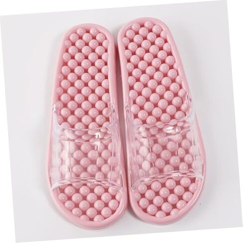 NOLITOY 1pair Unisex Massage Bathing Slippers Non-skid Open Toe Footwear for Home and Spa Fits for Relaxation and Comfort in Saudi Arabia