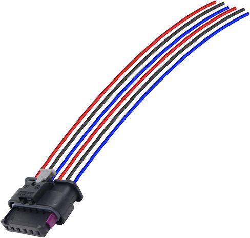 HiSport Tail Light Wire Plug Harness - Compatible with Mini Cooper F55 F56 F57 TailLight Socket 6-Wire - Replace 63217361305 in Saudi Arabia