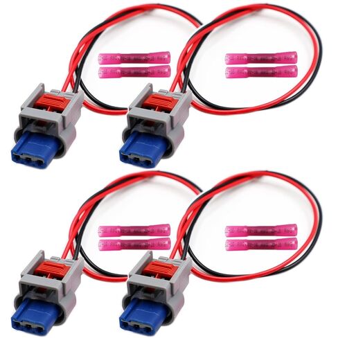 4PCS Ignition Coil Connector Pigtail Plug Compatible with Dodge Journey 2009-2020 4606824AC 4606824AB Plug Harness in Saudi Arabia