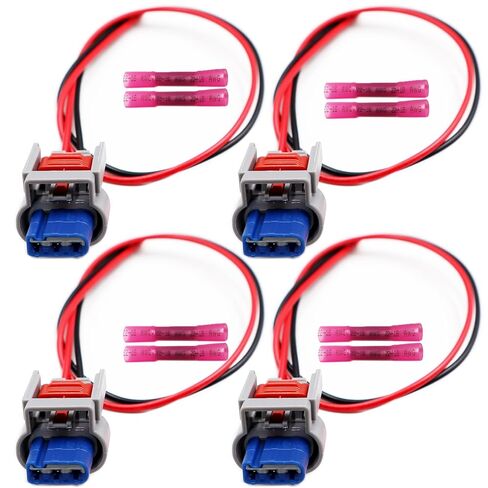 4PCS Ignition Coil Connector Pigtail Plug Compatible with Dodge Journey 2009-2020 4606824AC 4606824AB Plug Harness in Saudi Arabia