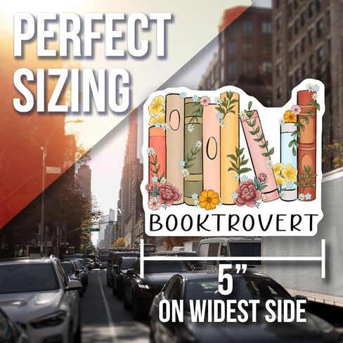 Bibliophile Bookshelf Magnet - Book Lover Gift - Floral Decor Accessories Car Magnet - Bookworm Reading Magnet - Bookish Gifts for Readers - Book Heart - AAMT1746 in Saudi Arabia