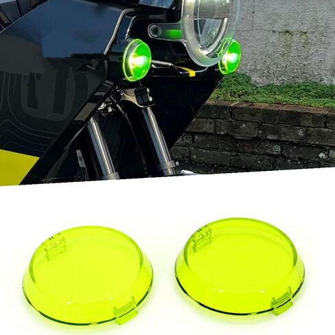 For Husqvarna Norden 901 Norden 901 2022 2023 2024 2PIC Fog Light Guard Spotlight Lamp Protector Covers Guards GREEN COLOR Motorcycle Accessories in Kuwait