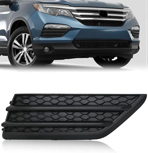 Fog Light Cover Fit for 2016 2017 2018 Honda Pilot accessories (Left) in Kuwait