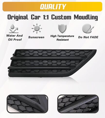 Fog Light Cover Fit for 2016 2017 2018 Honda Pilot accessories (Left) in Kuwait