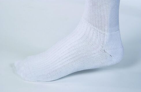 BSN Medical JOBST Compression Sock with Closed Toe, Knee High, Full Calf, Large, 15-20 mmHg, Cool White in Saudi Arabia
