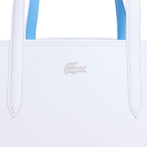 Lacoste Women's Anna Reversible Tote with Pouch, Phoenix Turquin, One Size in Saudi Arabia