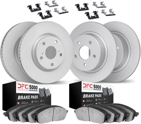 Dynamic Friction Company Brake Kit For 2021-2023 Chevrolet Equinox, GMC Terrain; 2020-2023 Chevrolet Malibu| Front and Rear 5000 Advanced Brake Pads and Rotors Kit|Hardware included in Kuwait
