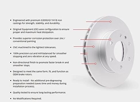 Dynamic Friction Company Brake Kit For 2021-2023 Chevrolet Equinox, GMC Terrain; 2020-2023 Chevrolet Malibu| Front and Rear 5000 Advanced Brake Pads and Rotors Kit|Hardware included in Kuwait