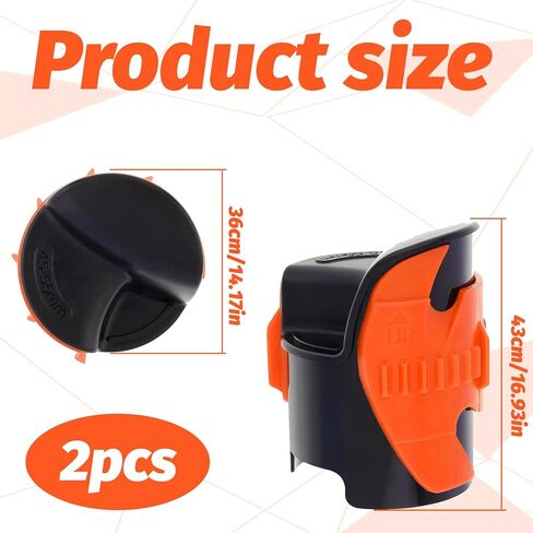 2 Pcs Fork Seal Cleaner,Fork Seal Cleaning Tool,Seal Saver,Seal Mate Fork Seal Tool, Pack Universal Cleaning Shock Repairing Absorber Tool, Motorcycle Fork Cleaner,Shock Repairing Absorbe in Kuwait