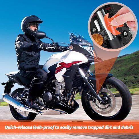 2 Pcs Fork Seal Cleaner,Fork Seal Cleaning Tool,Seal Saver,Seal Mate Fork Seal Tool, Pack Universal Cleaning Shock Repairing Absorber Tool, Motorcycle Fork Cleaner,Shock Repairing Absorbe in Kuwait