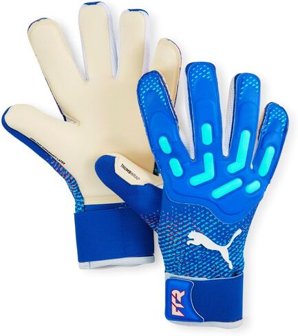 PUMA Mens Future Pro Hybrid Goalkeeper Gloves Casual - Blue in Saudi Arabia