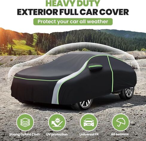 Cartist Car Cover for Mazda MX-5 Miata 1989-2025 2026 All Weather Car Cover for MX-5 Accessories, Full Exterior Cover Rain Waterproof Protector, with Zipper & Reflective Safety Strips in Saudi Arabia