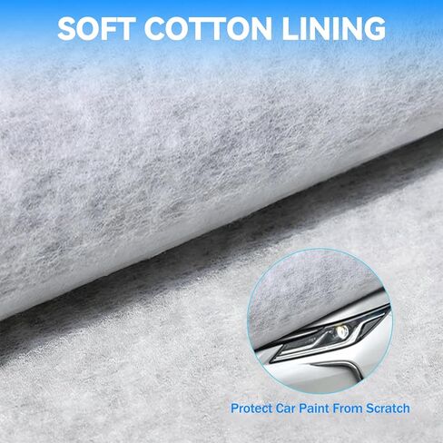 6 Layers Car Cover Waterproof All Weather,Heavy Duty Outdoor Car Cover Fit for Toyota Camry/Corolla 2014-2020, Full Exterior Cover for Tesla Model 3 BWM 3 4 5 Series (Length180-193inch) in Saudi Arabia