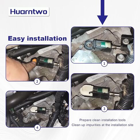 Transmission Shifter Cable Bushing & Cap Compatible with Ford Edge 2015-2018, Fusion 2013-2016, Escape 2013-2019, Transit Connect 2013-2021 - Replaces KV6Z-7K340-A & DG9Z-7S004-A in Kuwait