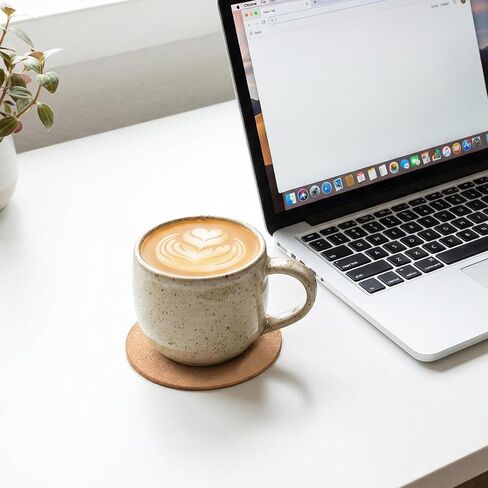 30 Pcs Self-Adhesive Cork Round Sheets for DIY Coasters, 3 Inch Cork Tiles Backing Sheets Round Backing Corks Tiles Mat with Strong Adhesive-Backed for DIY Crafts Board in Kuwait