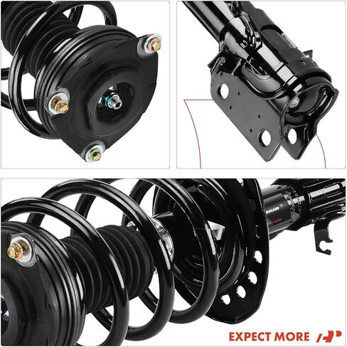 A-Premium Front Pair (2) Complete Strut and Coil Spring Assembly Compatible with Nissan NV200 2013-2020 & Chevrolet City Express 2015-2018, Driver and Passenger Side in Saudi Arabia